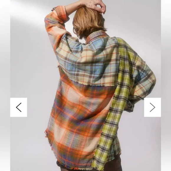Urban Outfitters
BDG Red, yellow and Blue Patchwork Plaid Shirt XS - Picture 4 of 16